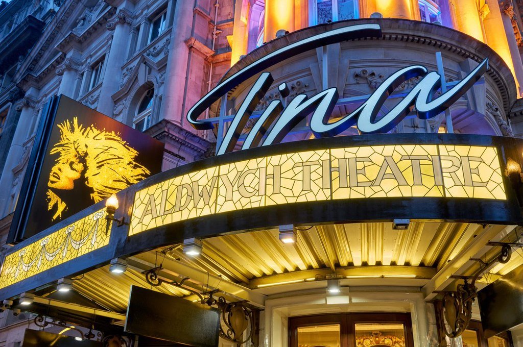 Dr. Phillips Center - Tina the Musical Marquee in London