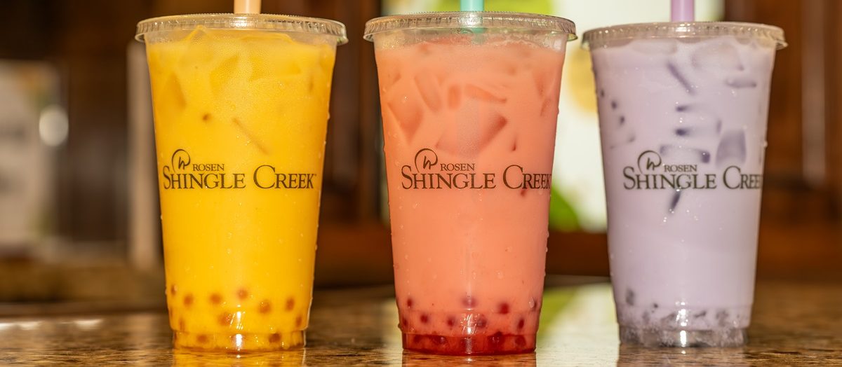 Boba Drinks - Rosen Shingle Creek