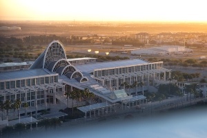 The Orange County Convention Center, where these following events will be held in Orlando, Florida.