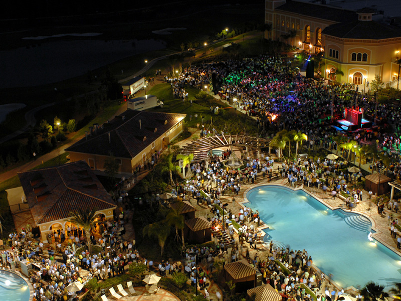 Outdoor Poolside Event