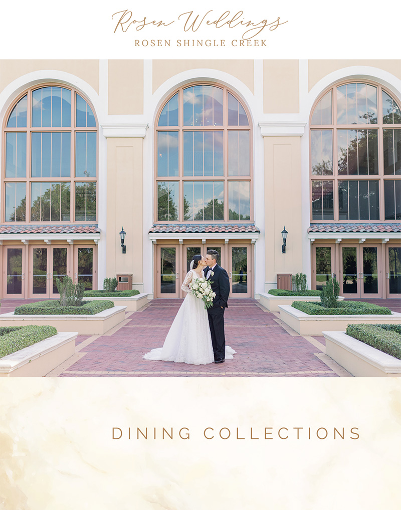 Rosen Shingle Creek Wedding Brochure Cover