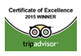 TripAdvisor Certificate of Excellence